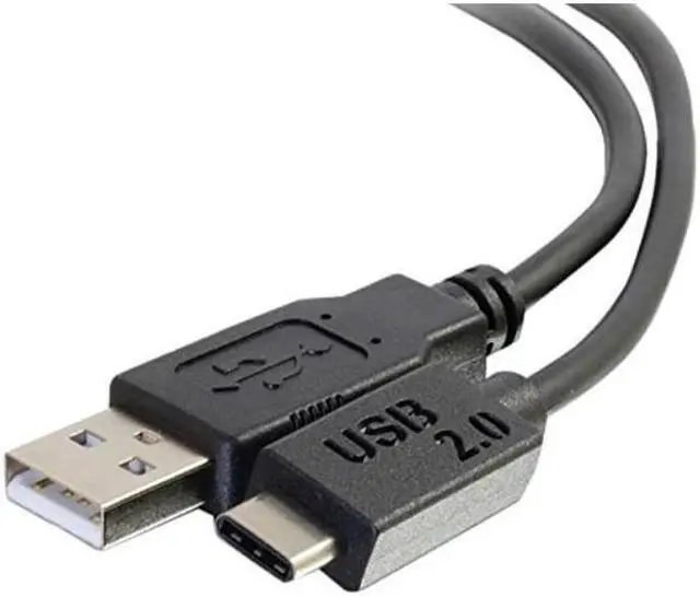Alt view image 4 of 7 - C2G 28870 USB 2.0 USB-C to USB-A Cable, Male to Male Thunderbolt 3, Tablet, Chromebook Pixel, Samsung Galaxy TabPro S, LG G6, MacBook