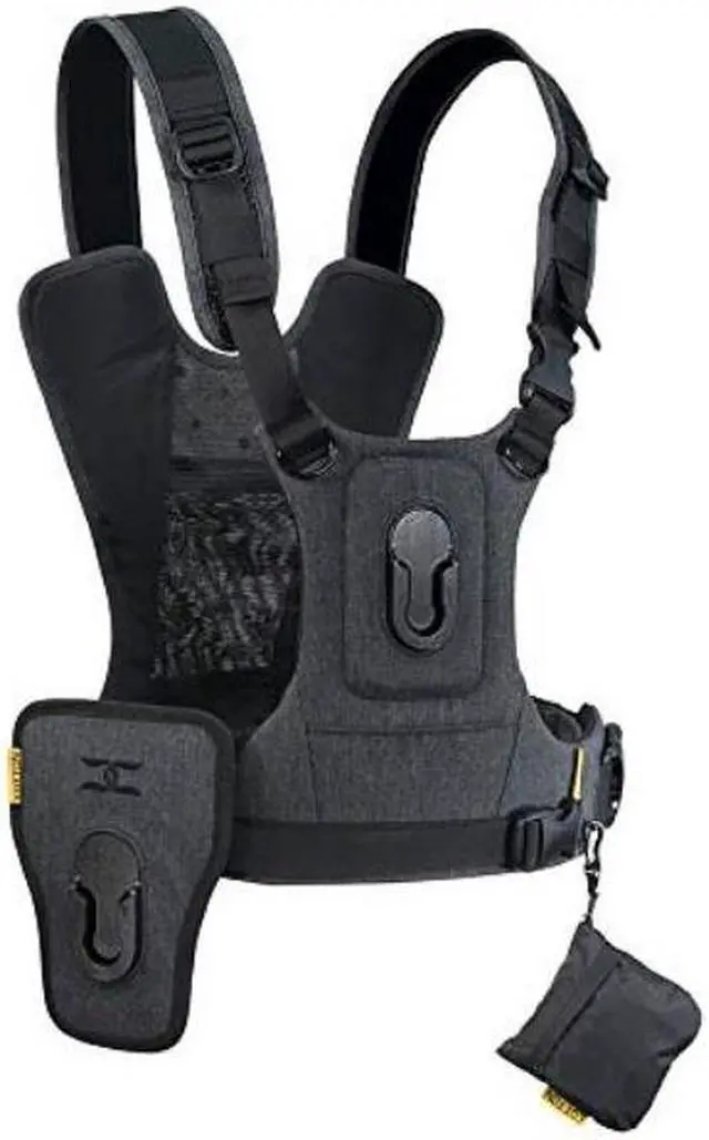 Alt view image 8 of 20 - Cotton Carrier 3G Harness System For Two Cameras 147GREY