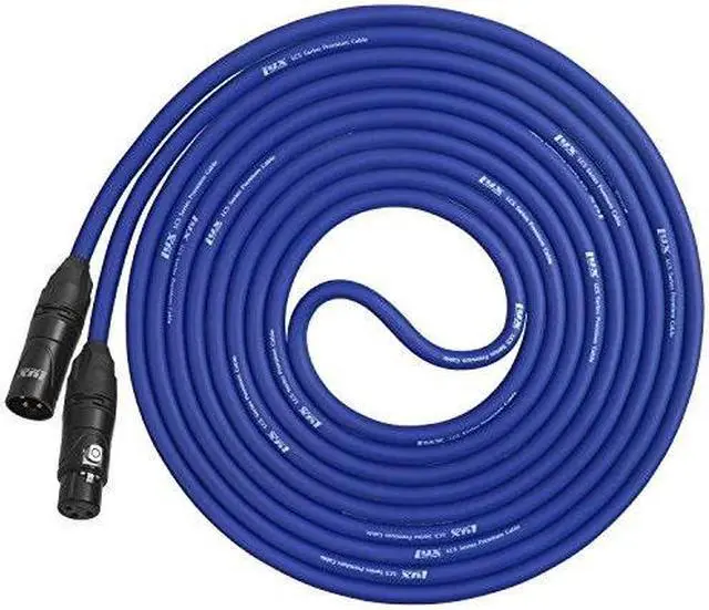 Alt view image 8 of 9 - LyxPro Balanced XLR Cable 15 ft Microphone Cable, Powered Speakers , Green