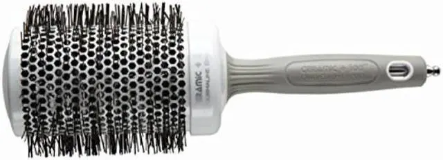 Main image of olivia garden ceramic + ion round thermal hair brush, 3.5 inch