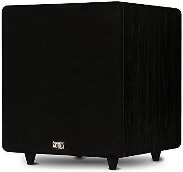 Alt view image 6 of 7 - Acoustic Audio PSW500-12 Home Theater Powered 12" LFE Subwoofer Black Front Firing Sub