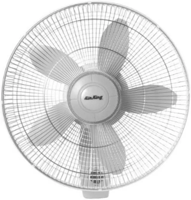 Alt view image 3 of 5 - AIR KING 9018 18" Wall Mount Fan, Oscillating, 3 Speed, 120v