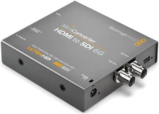 Alt view image 3 of 3 - Blackmagic Design Mini Converter HDMI to SDI 6G BMD-CONVMBHS24K6G