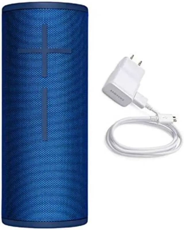 Alt view image 7 of 8 - Ultimate Ears BOOM 3 Wireless Bluetooth Speaker (Lagoon Blue) with Wall Charger