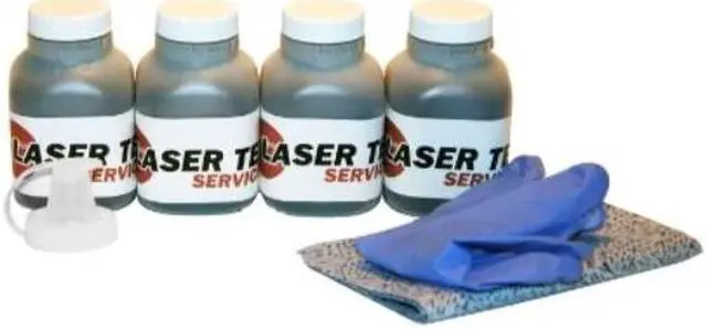 Alt view image 2 of 5 - Laser Tek Services Compatible Toner Refill Kit Replacement for Brother TN330 TN-330 Works with Brother DCP-7030, HL-2140 2150N, MFC-7320 Printers (Black, 4 Pack) - 2,600 Pages