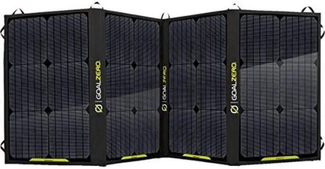 Main image of goal zero nomad 100 watt monocrystalline portable solar panel