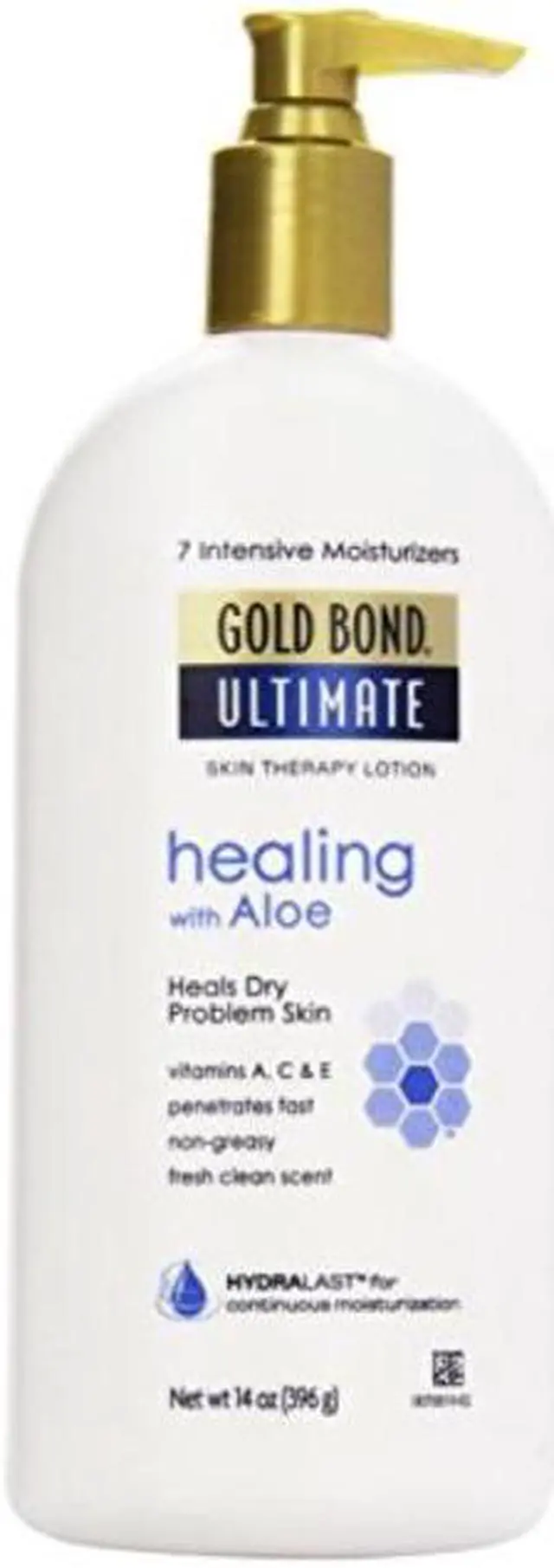 Alt view image 7 of 8 - Gold Bond Ultimate Healing Skin Therapy Lotion, Aloe, 14 Ounce Pump