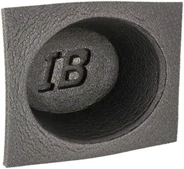 Alt view image 4 of 5 - The Install Bay IBBAF57 5" x 7" Foam Car Audio Black Speaker Baffle (pair) 5x7