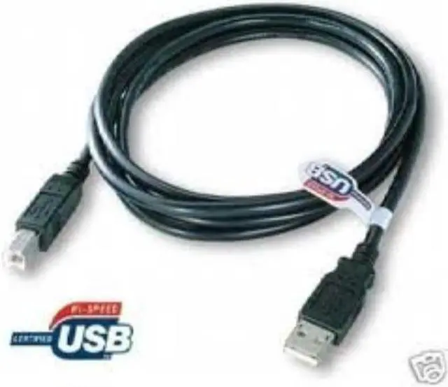 Main image of iMBAPrice High Speed USB 2.0 Printer Cable A to B for for HP, Canon, Lexmark, Epson, Dell, Samsung, Brother, Fujitsu, Hi