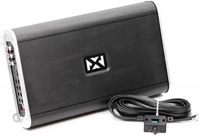Main image of nvx vad110051100w full range class d 5channel car/marine/powersports amplifier with bass remote