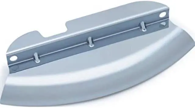 Main image of kuryakyn 1804 air management motorcycle accessory: lower triple tree wind deflector for 201419 harleydavidson touring motorcycles, chrome