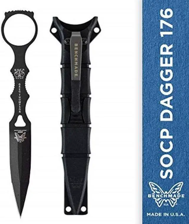 Alt view image 4 of 5 - Benchmade Socp Dagger, Fb, Sheath -
