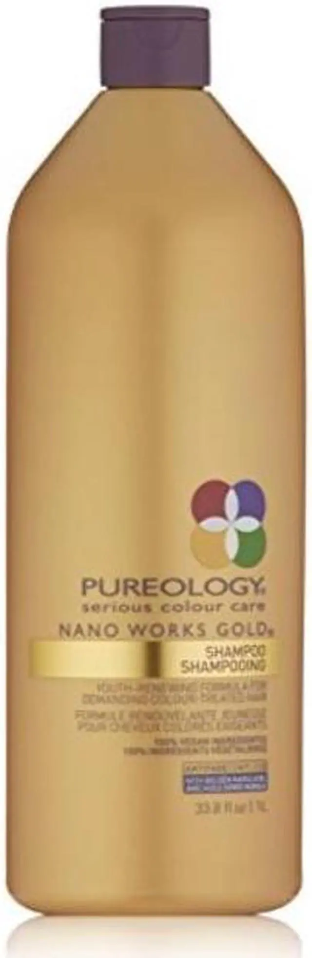 Main image of pureology nano works gold shampoo