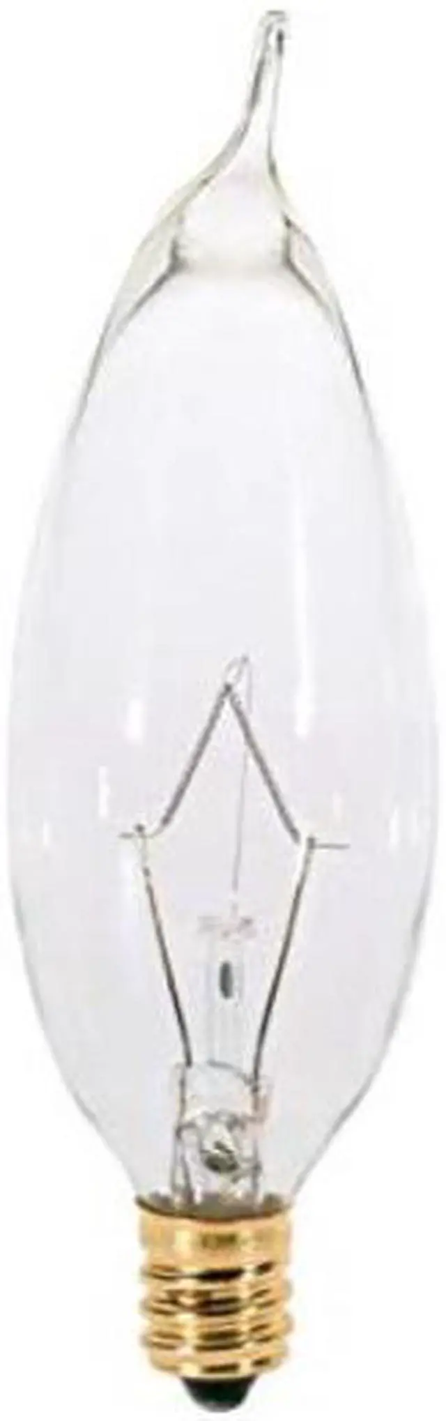 Alt view image 4 of 5 - Satco 03274 - 25CA8 S3274 CA8 Decor Light Bulb