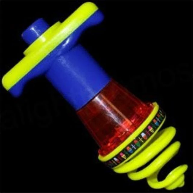 Main image of blinkee light up bouncy spinning top by