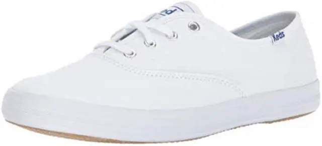 Main image of keds women's champion original canvas laceup sneaker, white, 8.5 w us