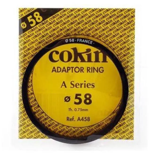 Alt view image 4 of 6 - Cokin 58mm Lens Thread to A Series Filter Holder Adaptor Ring #A458