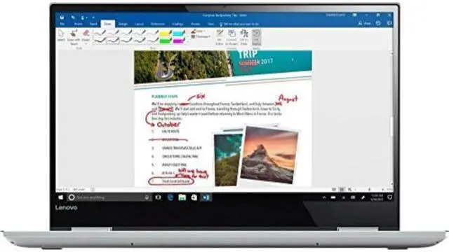 Alt view image 9 of 11 - Lenovo - Yoga 720 2-in-1 15.6" 4K Ultra HD Touch-Screen Laptop - Intel Quad Core i7 - 16GB Memory - 512GB SSD - Platinum silver Notebook PC Computer 80X7001SUS Tablet