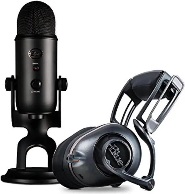Alt view image 13 of 13 - Blue Yeti Blackout Mic & Mo-Fi Headphones Ninjas in Pyjamas Pro Streamer Bundle
