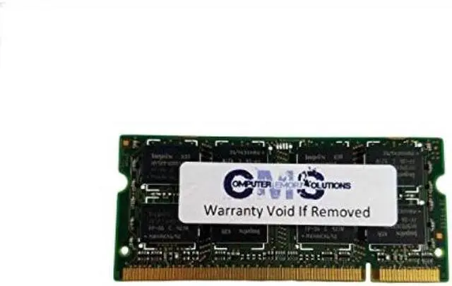 Alt view image 4 of 4 - CMS 2GB (1X2GB) DDR2 5300 667MHZ NON ECC SODIMM Memory Ram Upgrade Compatible with HP/Compaq® Business Notebook Nc6320, Nc6400 Series - A38
