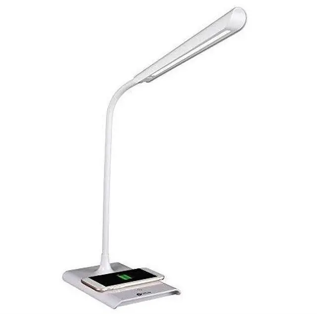 Alt view image 4 of 4 - OttLite CS030QI-SHPR Wellness Series Power Up LED Desk Lamp - 13" to 21" High - White