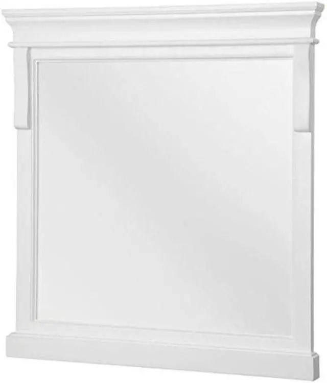 Alt view image 5 of 5 - Foremost NAWM2432 Naples 24" W x 32" H Mirror in White