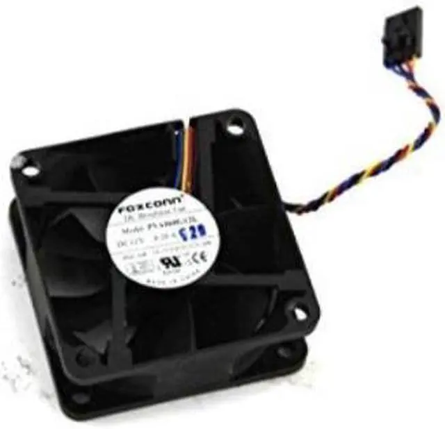 Alt view image 2 of 3 - genuine foxconn pva060g12l computer cooling case fan desktop dc12v 0.20a dc brushless fan