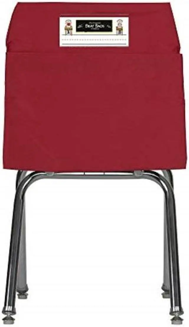 Alt view image 2 of 6 - seat sack storage pocket, standard, 14 inches, red