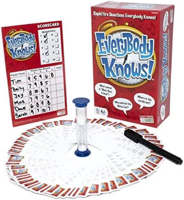 Alt view image 5 of 6 - Everybody Knows Card Game