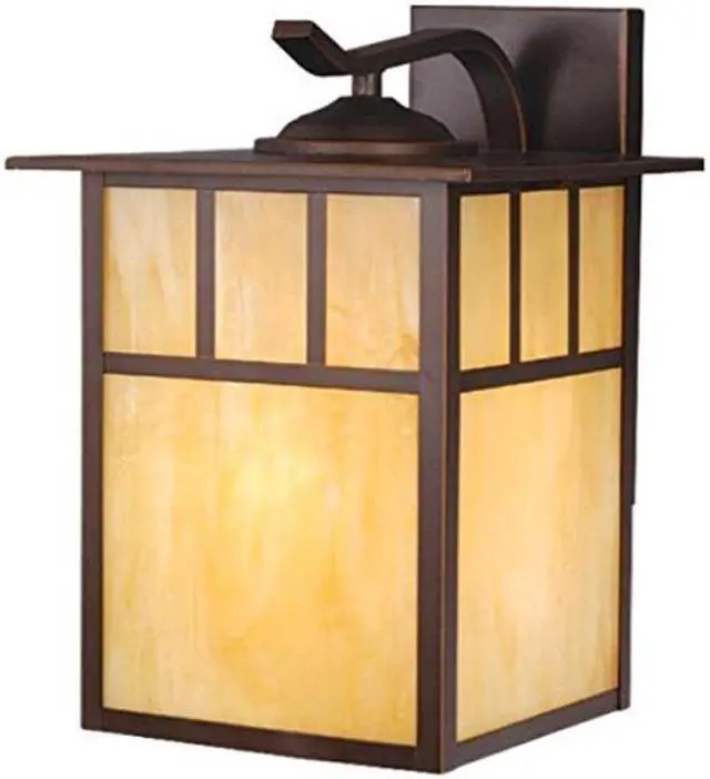 Main image of vaxcel ow37293bbz mission 10inch outdoor wall light, burnished bronze