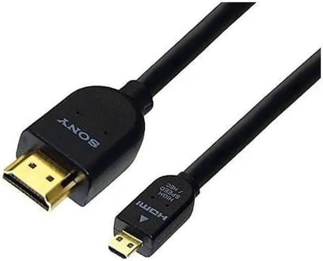 Alt view image 2 of 6 - sony dlcheu15 micro hdmi cable (4.7 feet) 1.5 meter