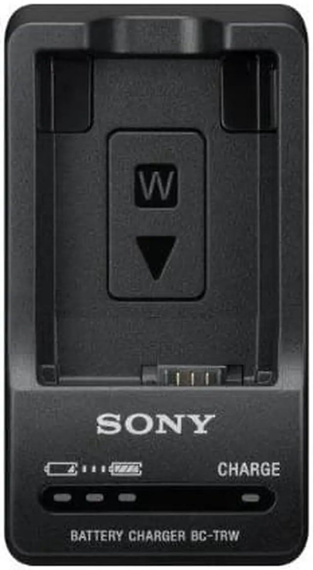 Alt view image 20 of 20 - Sony BC-TRW Compact 100/240V Quick Charger for  NP-FW50 Battery #BCTRW