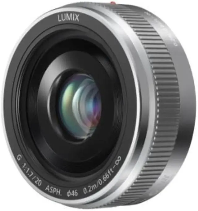 Alt view image 6 of 12 - Panasonic Lumix G 20mm f/1.7 II ASPH Lens (Silver)