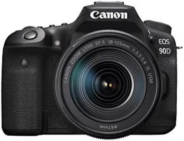 Alt view image 14 of 20 - Canon EOS 90D DSLR Camera with 18-135mm Lens
