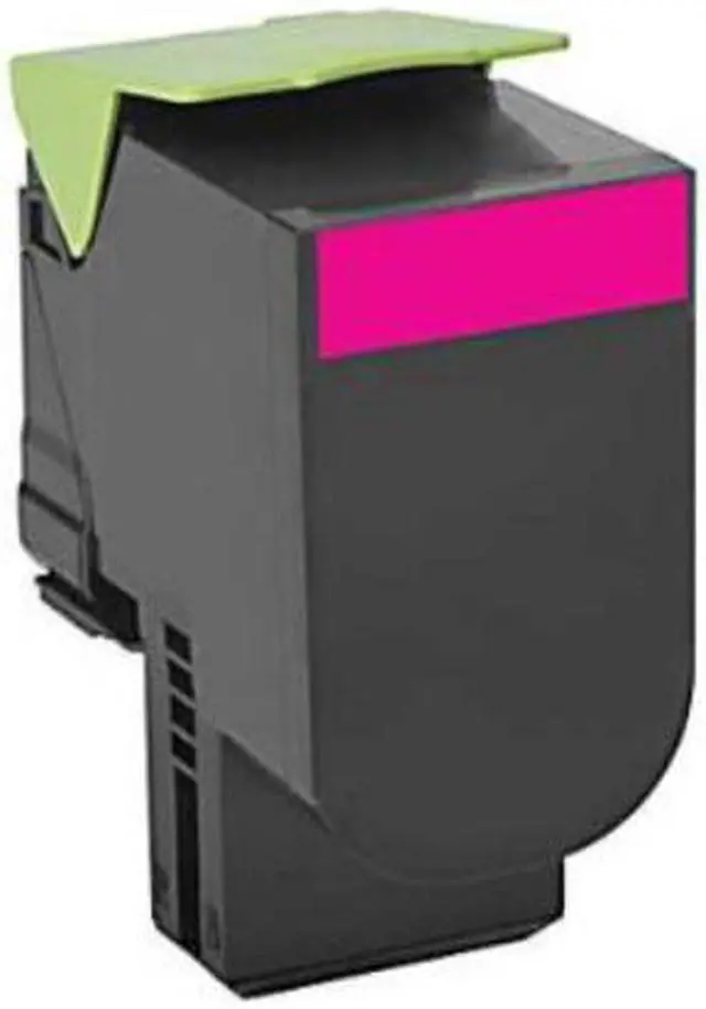 Alt view image 4 of 11 - Lexmark 80C0SMG TAA Return Program Toner Cartridge - Magenta