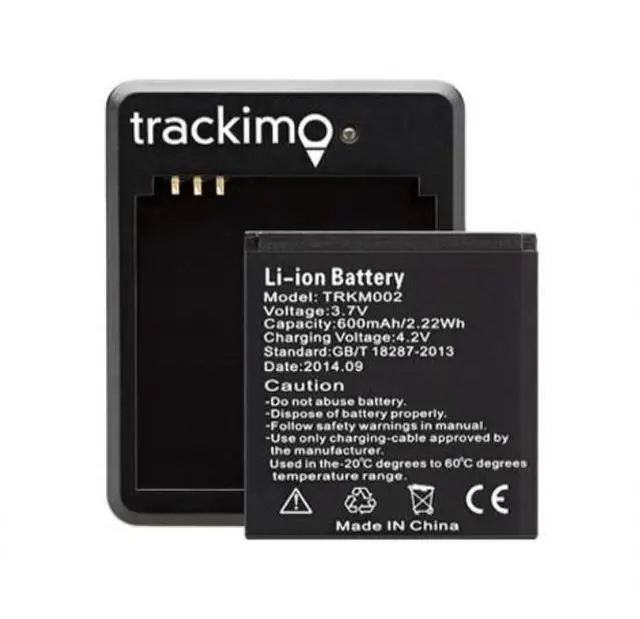 Alt view image 2 of 2 - Trackimo 600mAh Extra Battery with Charging Cradle #BAT