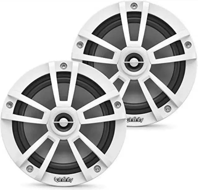 Alt view image 9 of 18 - Infinity 622MW 450W 6.5" 2-Way Water Resistant Coaxial Marine Audio Speakers