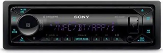 Alt view image 8 of 20 - Sony MEX-N5300BT CD Receiver w/ Bluetooth & USB/AUX Inputs