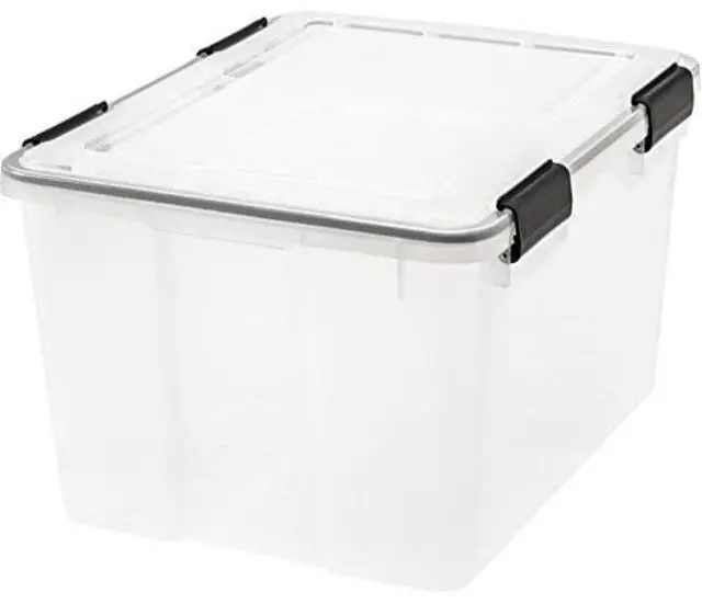 Alt view image 10 of 11 - IRIS WEATHERTIGHT® Storage Box 46.6 Quart