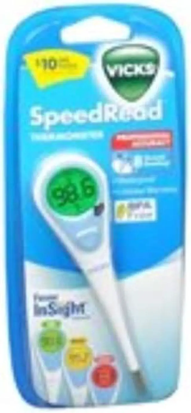 Alt view image 5 of 6 - THERMOMETER SPEED READ VICKS Size: V912F-24