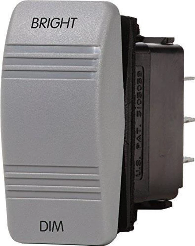 Main image of blue sea systems dimmer control switch, grey