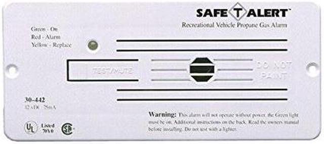 Main image of mti industries 30442pwt propane gas alarm  white