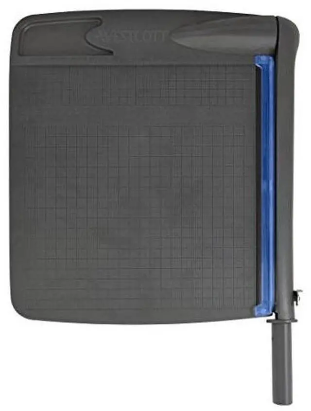 Alt view image 7 of 10 - Westcott Multi-Purpose Guillotine Trimmer 10 Sheets Plastic 14 1/4 x 12 16559