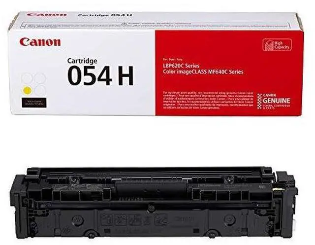Alt view image 9 of 20 - Canon 054 Yellow Toner Cartridge High Yield 3025C001