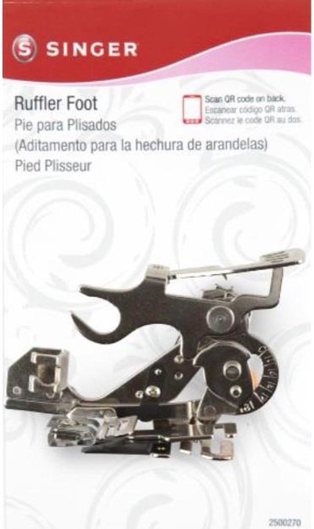 singer sewing machine ruffler attachment presser foot for lowshank sewing  machines 