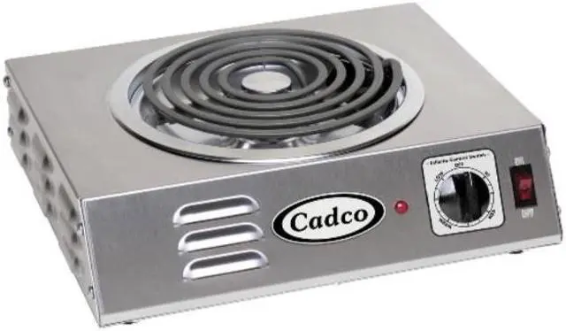 Alt view image 3 of 5 - CADCO CSR-3T Hot Plate,Single,Hi-Power,Tubular