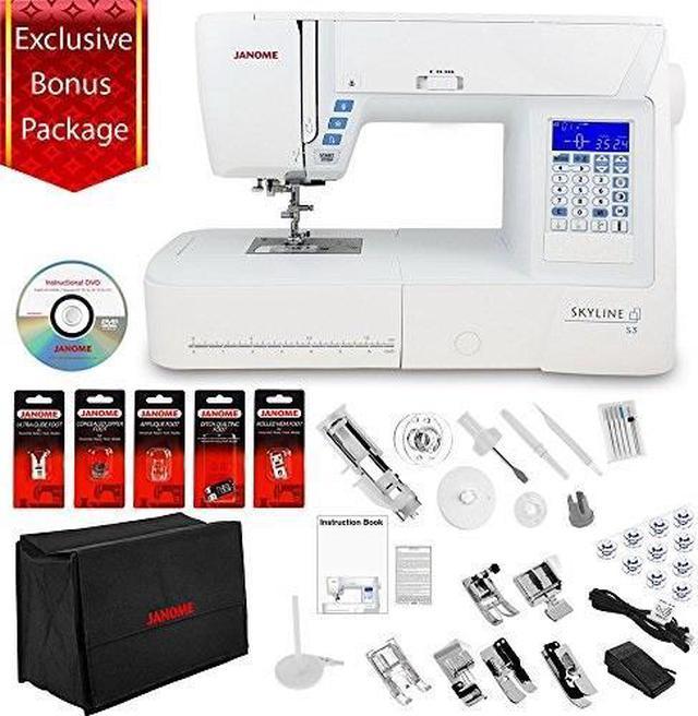 Janome Skyline S3 Computerized Sewing Machine