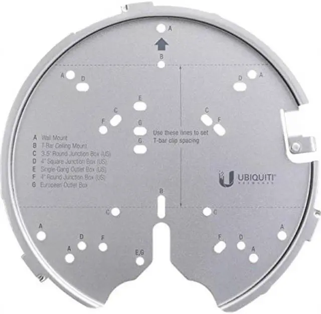 Alt view image 9 of 20 - Ubiquiti U-PRO-MP UniFi Professional Mounting System