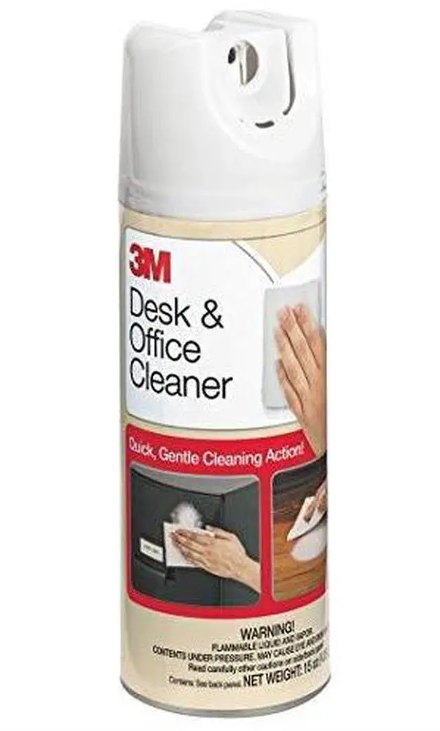 Alt view image 6 of 10 - 3M 573CT Desk & Office Spray Cleaner, 15 oz. Aerosol, 12/Carton