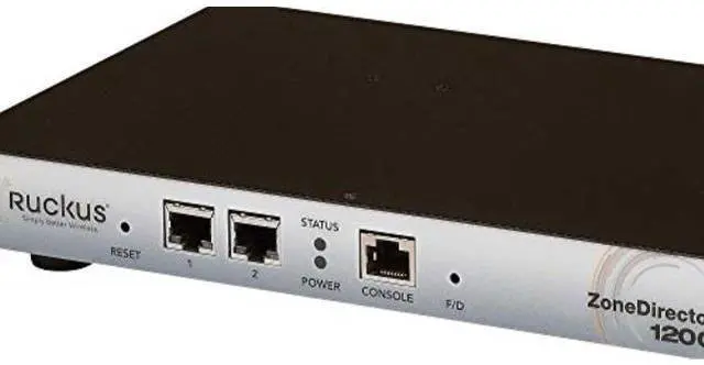 Alt view image 5 of 7 - Ruckus Wireless ZoneDirector 1200, licensed for up to 5 ZoneFlex Access Points (901-1205-UN00)